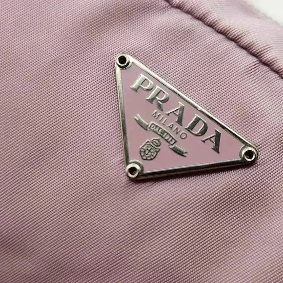 Prada Pink Nylon Clutch Pouch - Picture 7 of 14